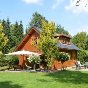 Schöne Holzvilla auf einem großen Privatgrundstück in der Veluwe